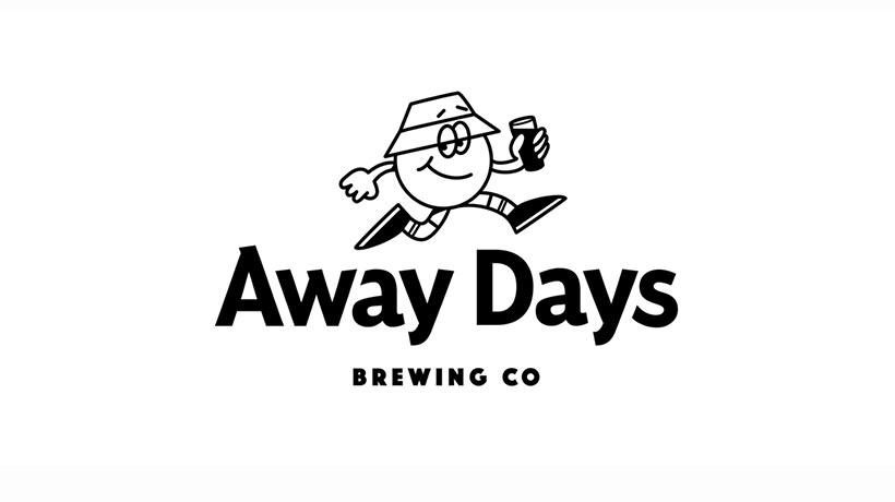 Away Days Brewing Co.啤酒廠和酒吧標志